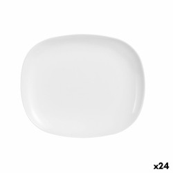 Plat à Gratin Luminarc Sweet Line Rectangulaire Blanc verre (28 x 33 cm) (24 Unités)