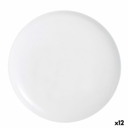 Plato para Pizza Luminarc Friends Time Blanco Vidrio Ø 32 cm (12 Unidades)