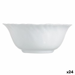 Bol Luminarc Feston Blanco Vidrio 12 cm (24 Unidades)