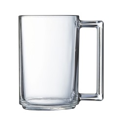 Taza Luminarc À La Bonne Heure Transparente Desayuno Vidrio (250 ml) (24 Unidades)