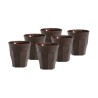 Set de Verres Duralex Picardie Marron 90 ml (6 Unités)