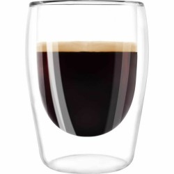 Set of glasses Melitta Expresso Coffee 80 ml Transparent 2 Units