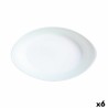 Plat à Gratin Luminarc Smart Cuisine Oblongue Blanc verre 21 x 13 cm (6 Unités)