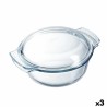 Plat de Four Pyrex Classic Vidrio Transparent verre 33 x 26 x 12 cm Avec couvercle (3 Unités)