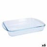 Plat de Four Pyrex Classic Vidrio Transparent verre Rectangulaire 35 x 23 x 6 cm (6 Unités)