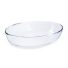 Plat de Four Pyrex Classic Vidrio Transparent verre Ovale 30 x 21 x 7 cm (4 Unités)