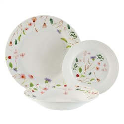 Service de Vaisselle Versa Sansa Porcelaine 18 Pièces