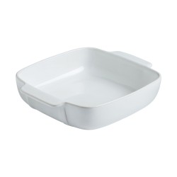 Plat de Four Pyrex Signature Blanc Céramique Carré 29 x 24 x 7 cm (6 Unités)