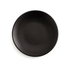 Assiette plate Anaflor Barro Anaflor Noir Faïence Ø 29 cm Viande (8 Unités)