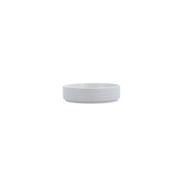 Bowl Ariane Artisan Ø 14 cm Ceramic White (4 Units)