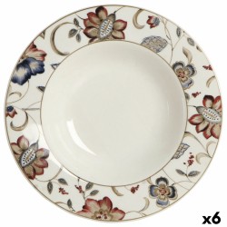 Assiette creuse Queen´s By Churchill Jacobean Floral Céramique Vaisselle 22,8 cm (6 Unités)