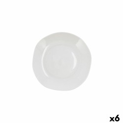 Plato Hondo Ariane Earth Cerámica Blanco 23 cm (6 Unidades)