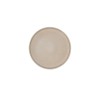 Flat plate Ariane Porous Ceramic Beige Ø 21 cm (4 Units)