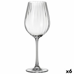 verre de vin Bohemia Crystal Optic Transparent 6 Unités 500 ml