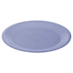 Assiette plate Bleu Rouge Vert Plastique (Reconditionné B)