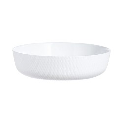 Fuente de Cocina Luminarc Smart Cuisine Blanco Vidrio Ø 26 cm (5 Unidades)