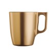 Tasse mug Luminarc Flashy Doré verre 250 ml (6 Unités)