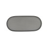 Snack tray Bidasoa Gio Grey Plastic 28 x 12 cm (12 Units)