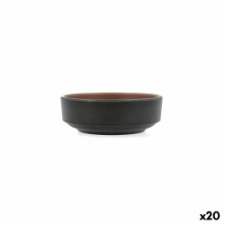 Bol pour Apéritifs Bidasoa Gio Marron Plastique 10 x 10 cm (20 Unités)