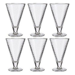 Coupe de glaces et de milkshakes Transparent verre 340 ml (24 Unités)