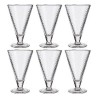 Coupe de glaces et de milkshakes Transparent verre 340 ml (24 Unités)