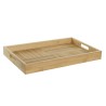 Bandeja DKD Home Decor Natural Bambú 43 x 27 x 4,5 cm