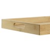 Bandeja DKD Home Decor Natural Bambú 43 x 27 x 4,5 cm