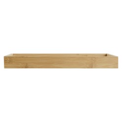 Bandeja DKD Home Decor Natural Bambú 43 x 27 x 4,5 cm