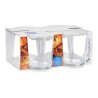 Set of glasses Bistro 380 ml Transparent Crystal (6 Units)