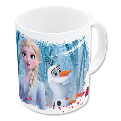 Taza Frozen Believe 325 ml Lila Cerámica