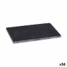 Plateau apéritif Noir Ardoise 10 x 0,5 x 15 cm (36 Unités)