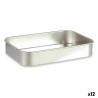 Roasting Tin Silver Aluminium 31 x 5,5 x 21,5 cm (12 Units)