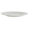 Plato Llano DKD Home Decor Blanco Porcelana 27 x 27 x 2 cm