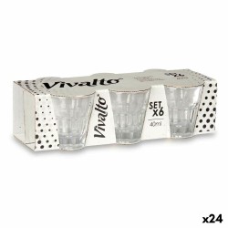 Set de Vasos de Chupito Vidrio 24 Unidades 40 ml