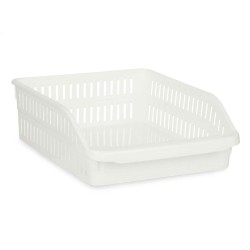 organisateur pour frigo Blanc Plastique 26 x 9,3 x 30,5 cm (24 Unités)