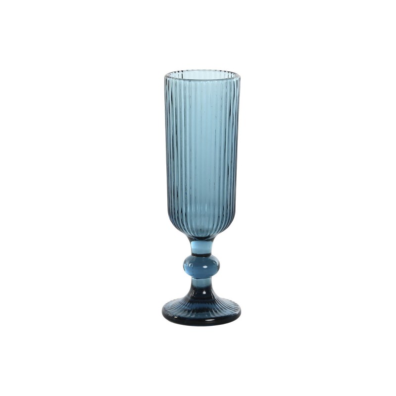 Set de Verres DKD Home Decor Bleu Verre 150 ml