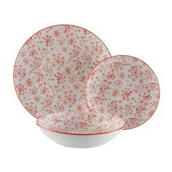 Assiettes Versa Lina Porcelaine 18 Pièces