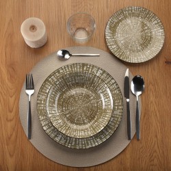 Assiettes Versa Everly Porcelaine 18 Pièces