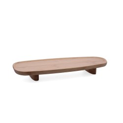 Bandeja de Aperitivos Bidasoa Bambu Marrón Madera 40 x 15,5 x 4,8 cm