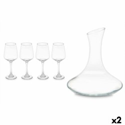 Set de pichets avec verres 420 ml 1,8 L (2 Unités)