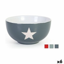 Bol Home Style Star 525 ml Céramique (6 Unités)