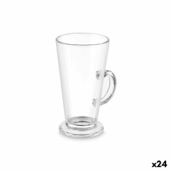 Verre Cafe Latte Transparent verre 280 ml (24 Unités)