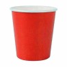 Set de Vasos Algon Desechables Cartón Rojo 20 Piezas 120 ml (24 Unidades)