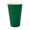 Set de Vasos Algon Desechables Cartón Verde 10 Piezas 350 ml (20 Unidades)