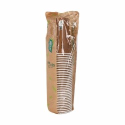 Set de Verres Algon Produits à usage unique Carton papier kraft 35 Pièces 350 ml (20 Unités)