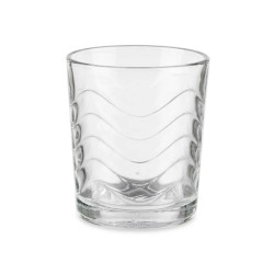 Set de Verres Ondes Transparent verre 265 ml (8 Unités)