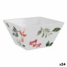 Bol pour Apéritifs La Mediterránea Petunia Mélamine Brille 13 x 13 x 7 cm (24 Unités)