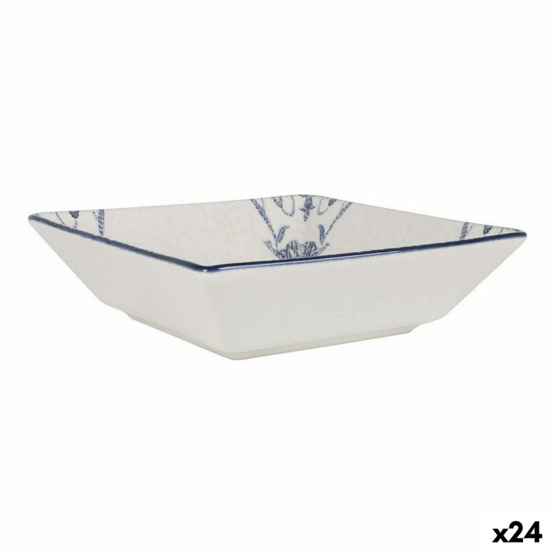 Bol La Mediterránea Rosetta Porcelaine 18 x 18 x 5 cm (24 Unités)