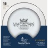 Assietes Santa Clara Cuisine 18 Pièces Porcelaine Ronde (2 Unités)