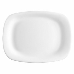 Assiette plate Bormioli Parma Rectangulaire (24 Unités) (18 x 21 cm)